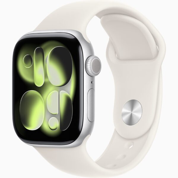 Apple Watch Series 11 (Silver/Sport Band Starlight)